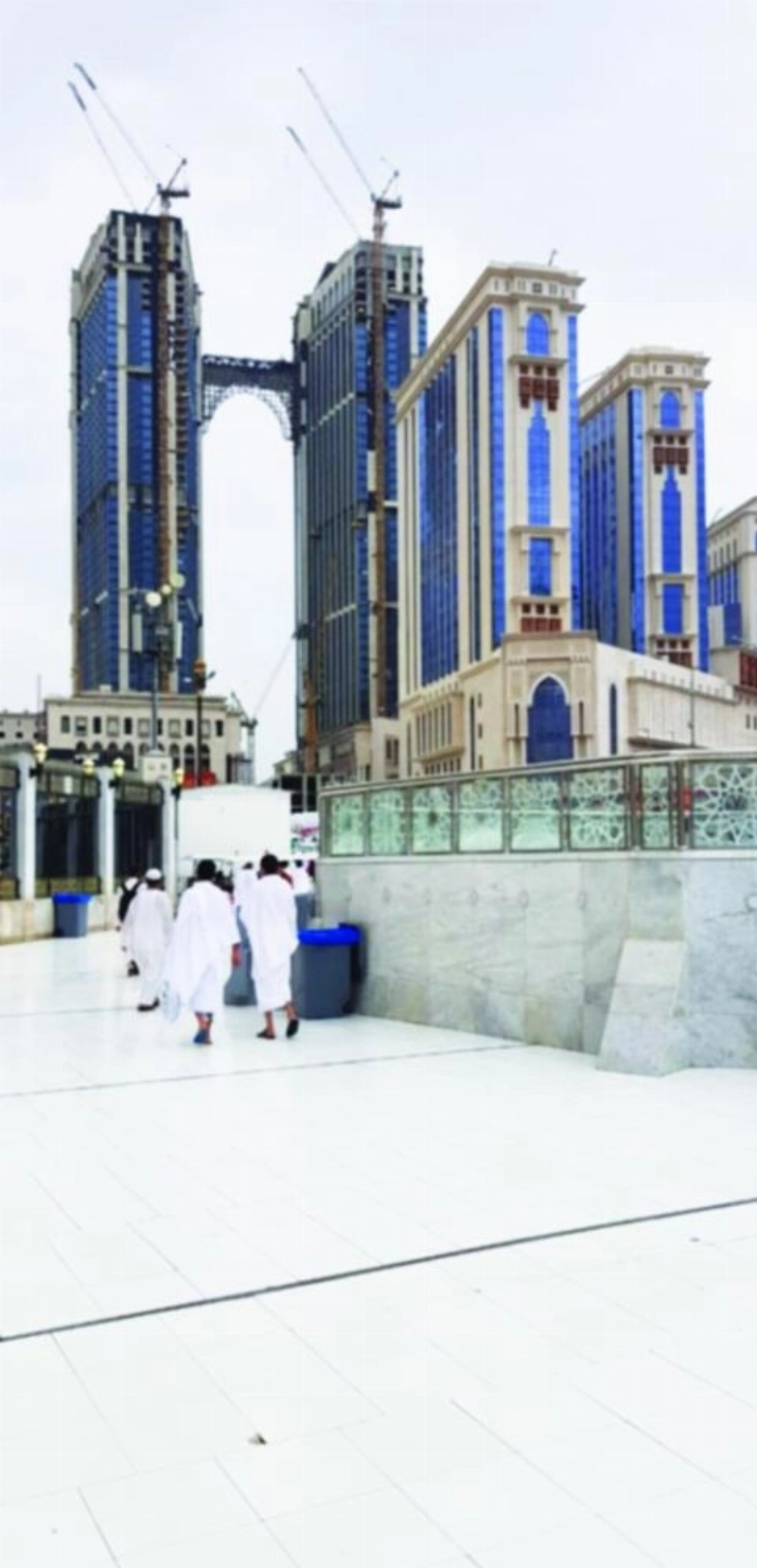 المسجد المعلق بعد التركيب (مكة)