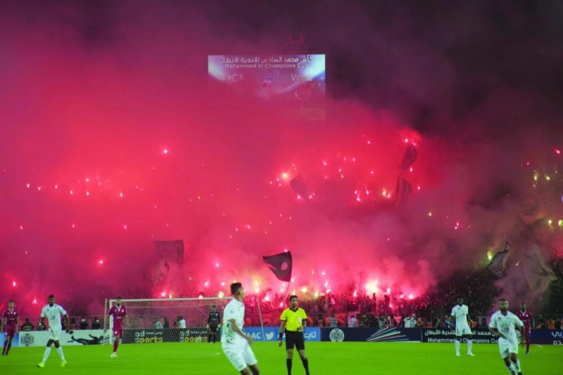 الوداد والرجاء ذهابا (تويتر)