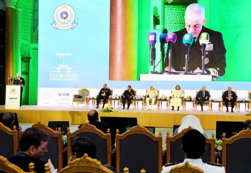 من ختام جلسات الملتقى البحري السعودي الدولي (واس)
