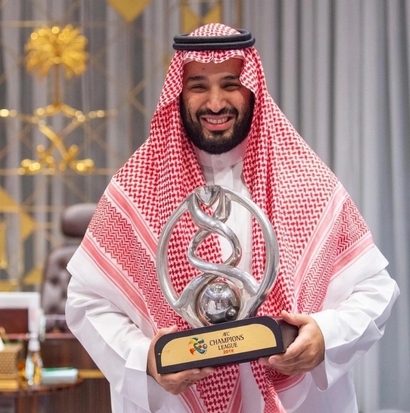 ولي العهد مع كأس دوري أبطال آسيا (واس)