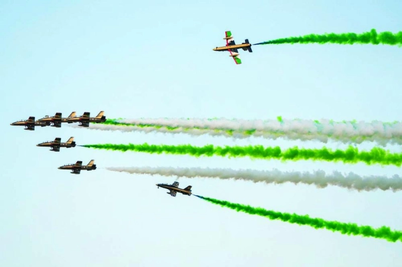 من احتفاء دولة الإمارات بضيفها الكبير