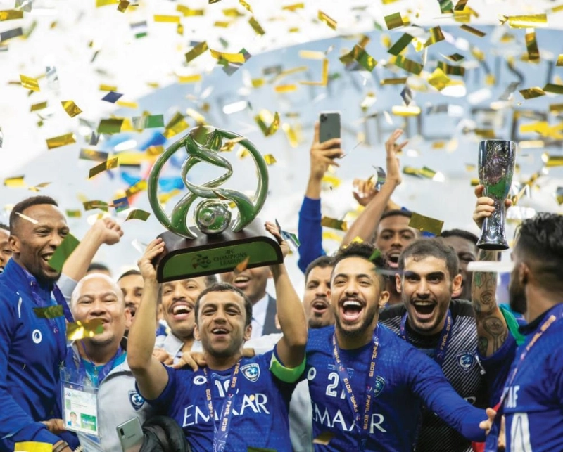 تتويج الهلال بدوري أبطال آسيا (مكة)