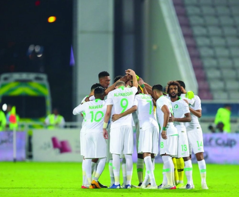 لاعبو الأخضر يتعاهدون على الفوز (موقع المنتخب)