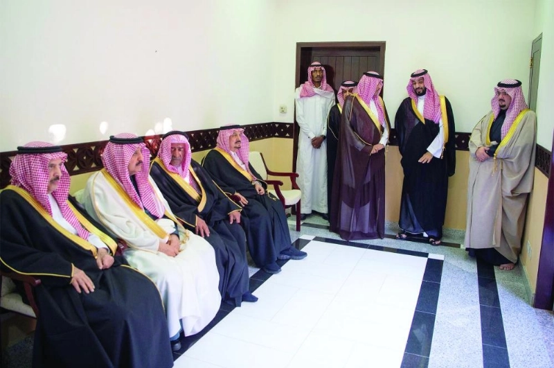 الأمير محمد بن سلمان لدى وصوله
