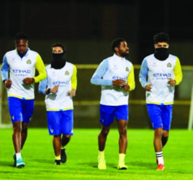 النصر ينهي استعداداته لمواجهة اليوم (إعلامي النصر)