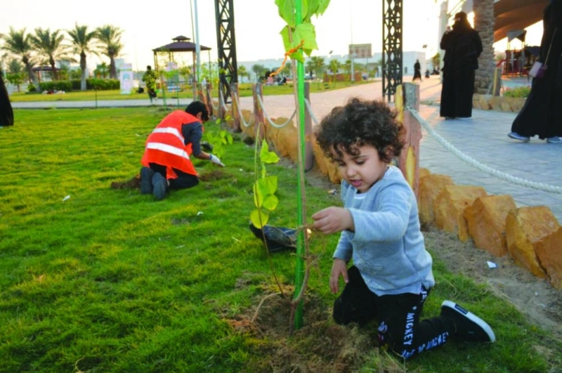 من غرس الشتلات (مكة)