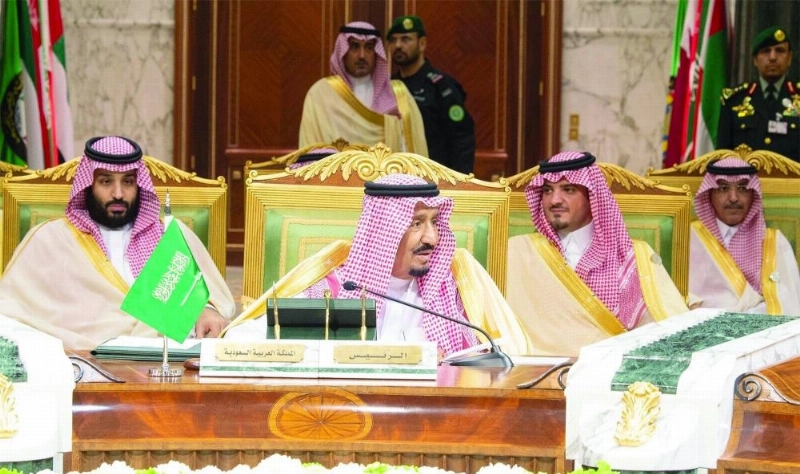 قادة دول الخليج خلال إحدى القمم السابقة (مكة)