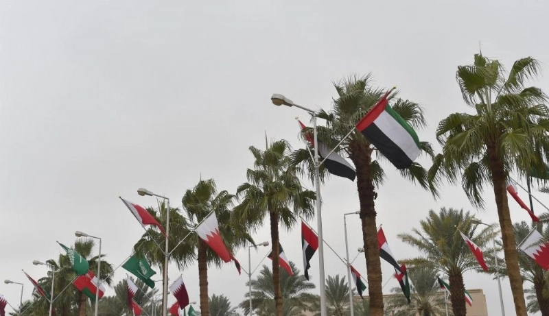 الرياض تتزين بأعلام دول الخليج (واس)