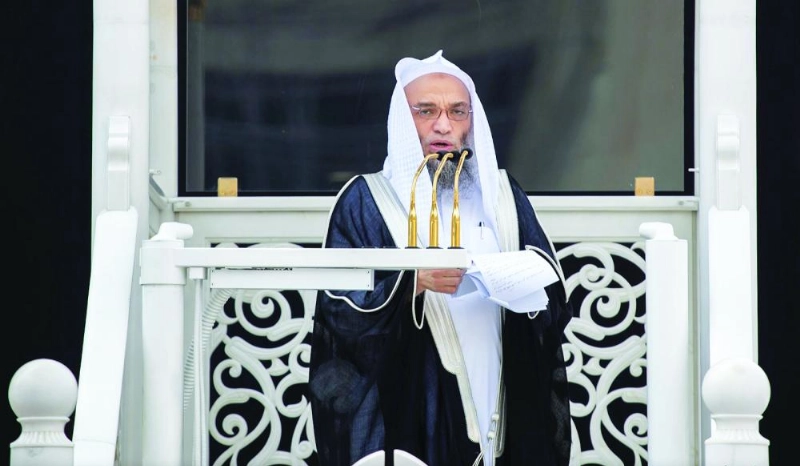 من خطبة الجمعة بالمسجد الحرام (مكة)