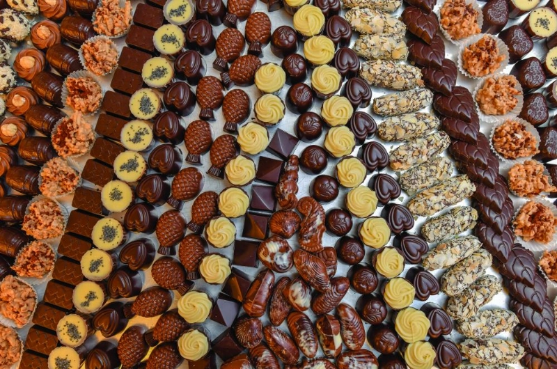 أنواع مختلفة من الحلوى بألمانيا (د ب أ)