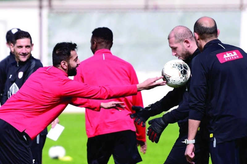 جانب من تدريبات أبها (إعلامي أبها)