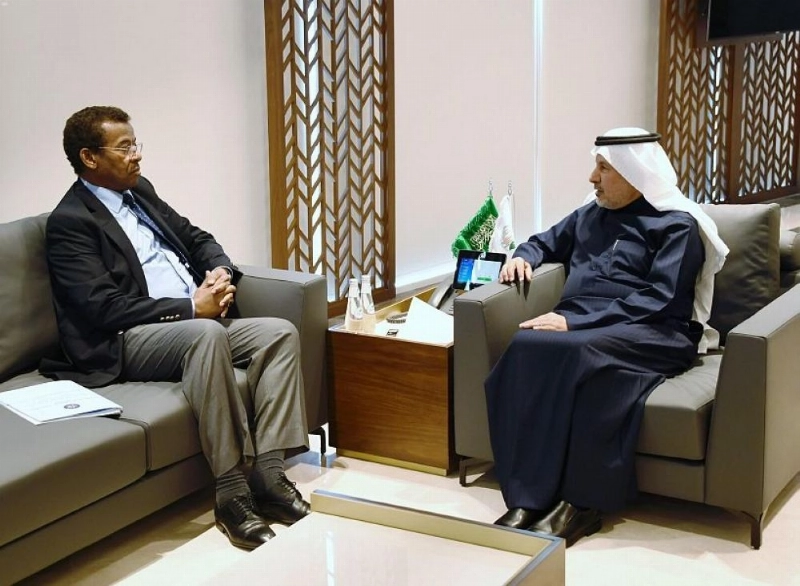الربيعة والسفير الإثيوبي (واس)