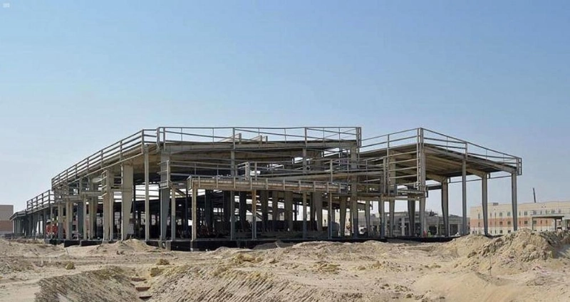 أعمال إنشائية في رأس الخير (مكة)
