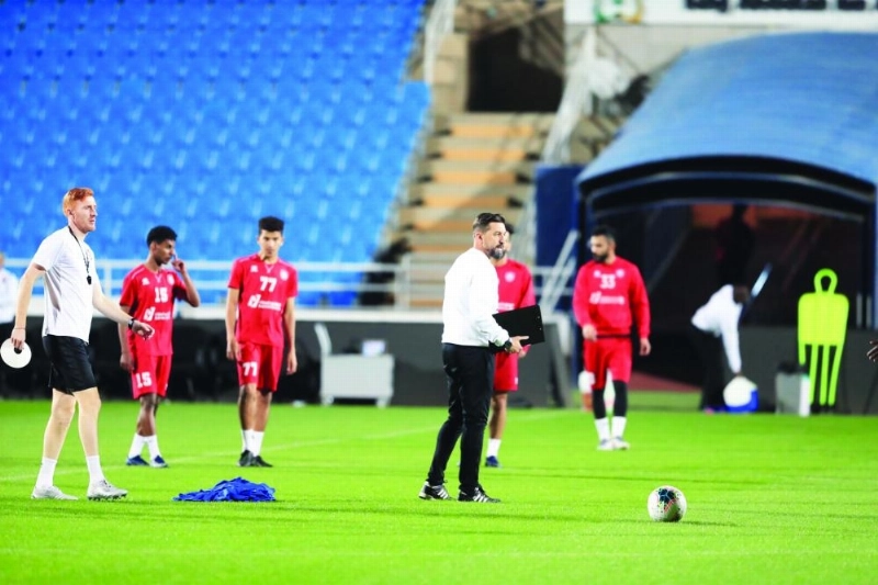 جانب من تدريبات الرائد (اعلامي الرائد)