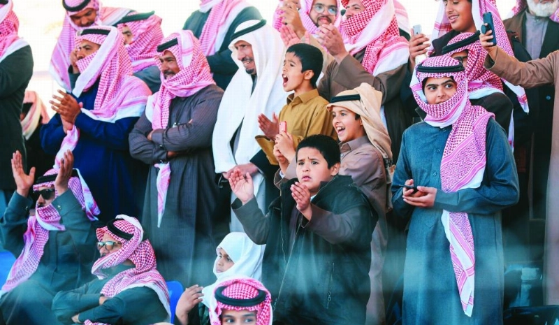 تفاعل جماهيري مع السباق