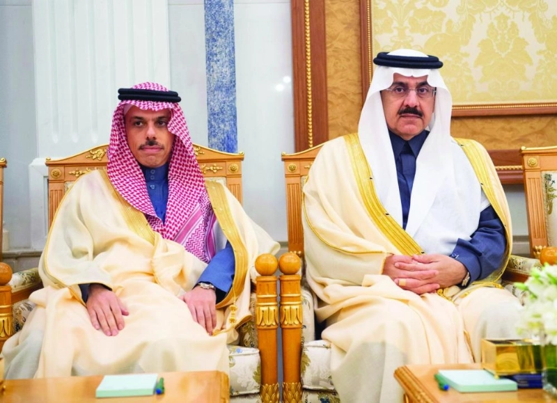 فيصل بن فرحان ومساعد العيبان