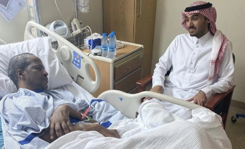 زيارة عبدالعزيز بن تركي للعويران قبل وفاته (مكة)