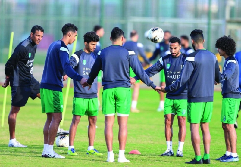 تدريبات الأهلي لمواجهة أبها (إعلامي الأهلي)