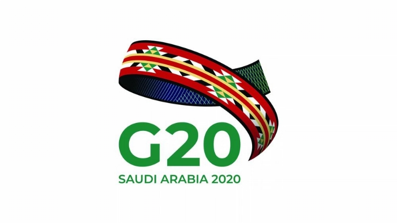 شعار مجموعة العشرين في الرياض