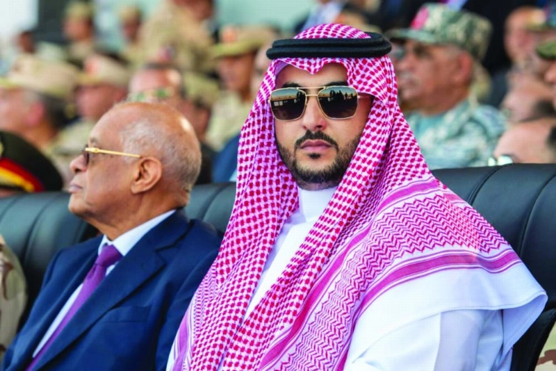 خالد بن سلمان خلال الافتتاح