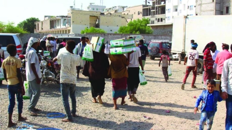 مساعدات قدمها المركز (مكة)