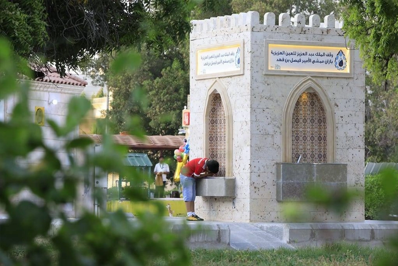 جانب من أعمال الوقف (مكة)