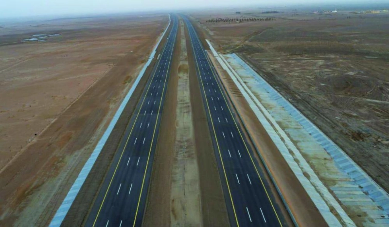 المرحلة الأولى من تنفيذ الطريق (مكة)
