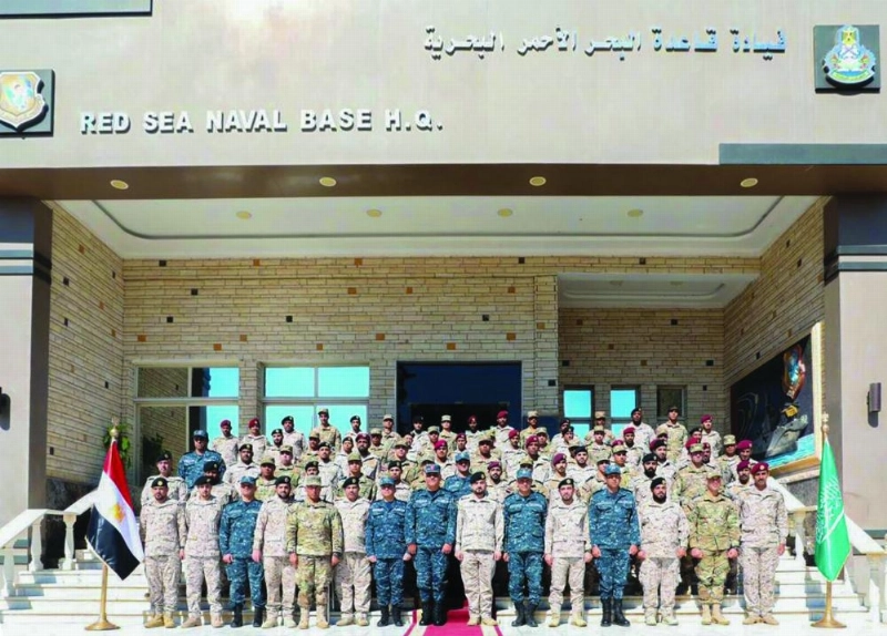 من فعاليات تمرين مرجان 16 للقوات البحرية السعودية المصرية (واس)