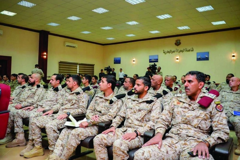 من فعاليات تمرين مرجان 16 للقوات البحرية السعودية المصرية (واس)