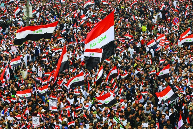من المظاهرات العراقية