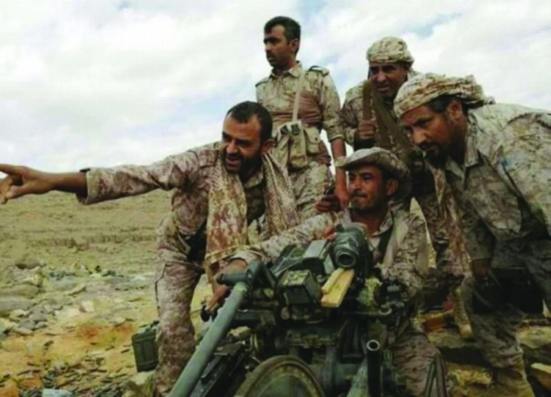 الجيش اليمني في نهم (مكة)