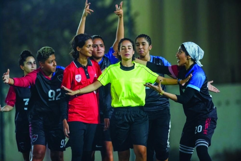 شام ملاحقة باحتجاجات عدد من اللاعبات
