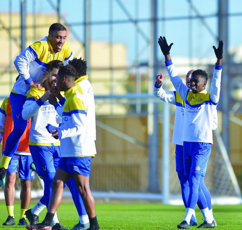 تفاؤل في مران النصر (إعلامي النصر)