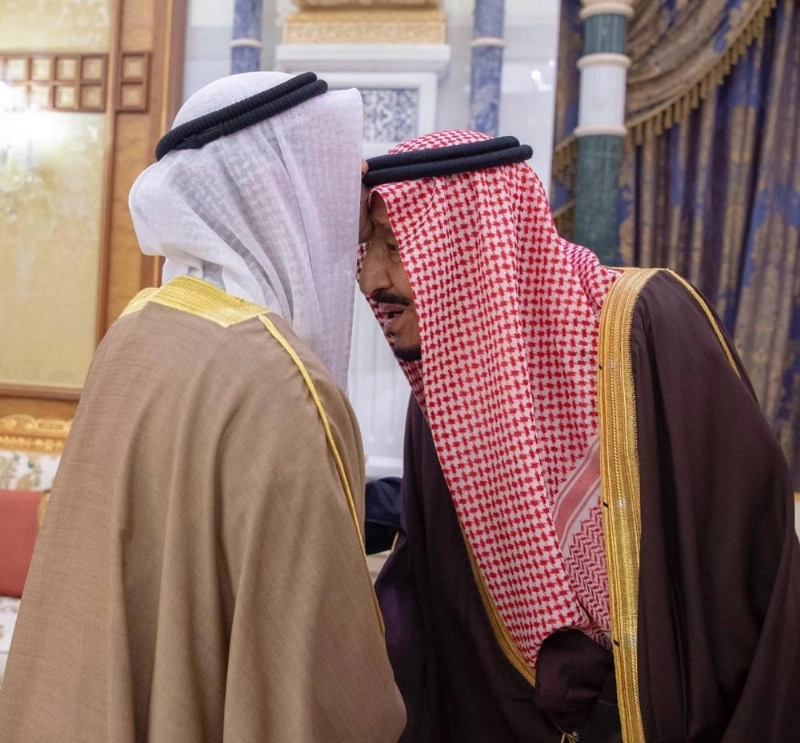 خادم الحرمين الشريفين يستقبل الأمين العام لمجلس التعاون لدول الخليج العربية (واس)