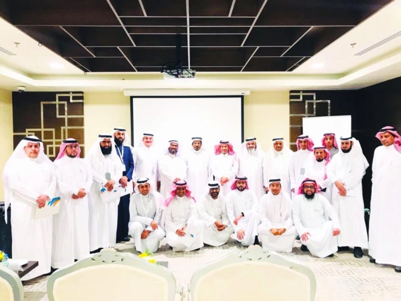 مشاركون في ورشة عمل برنامج تنمية الدافعية (مكة)