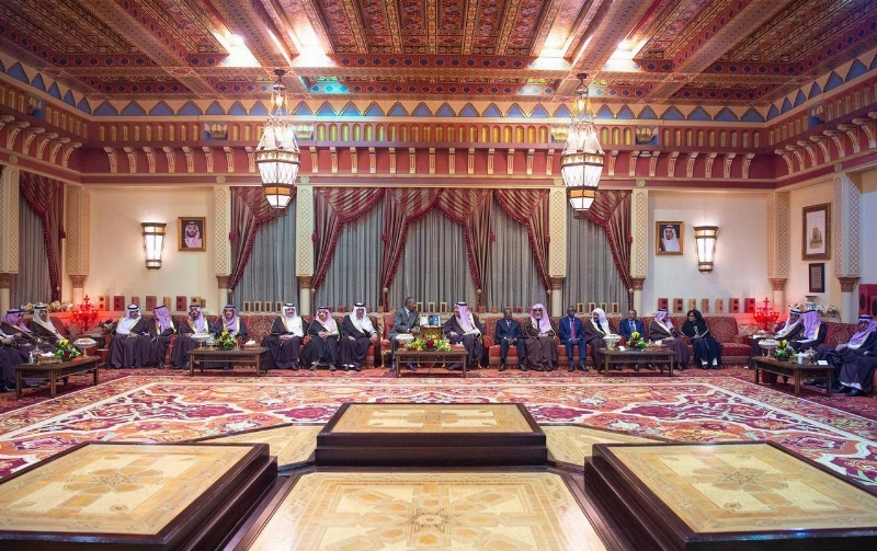 خادم الحرمين الشريفين يستقبل رئيس دولة أريتريا (واس)