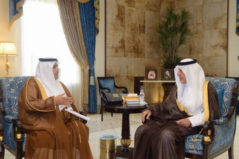 .. ولدى استقباله محمد الغامدي (مكة)