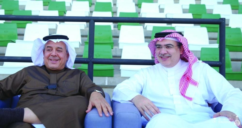 منصور بن مشعل وعبدالإله مؤمنة (مكة)