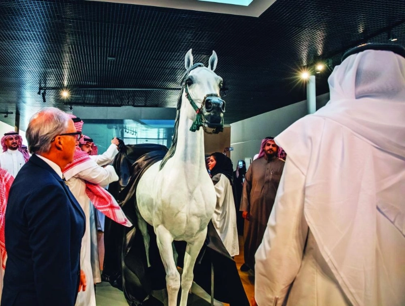 مجسم الفرس العربية (مكة)