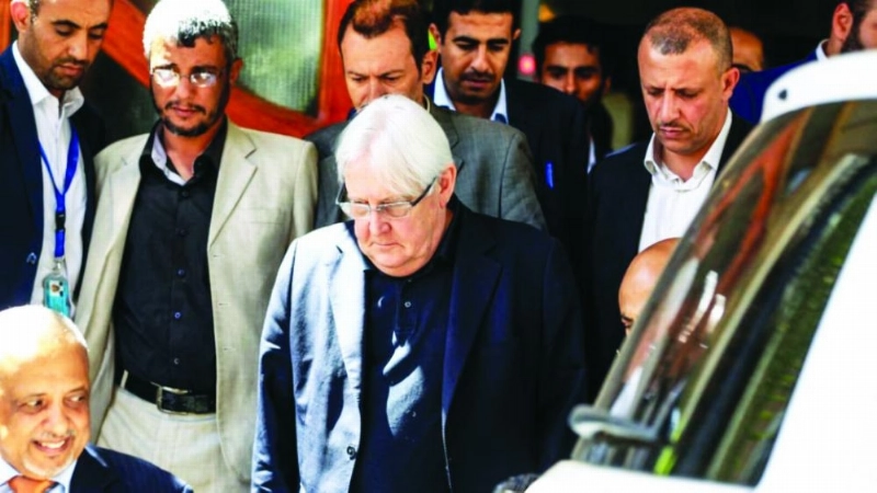 المبعوث الأممي إلى اليمن جريفيث (مكة)