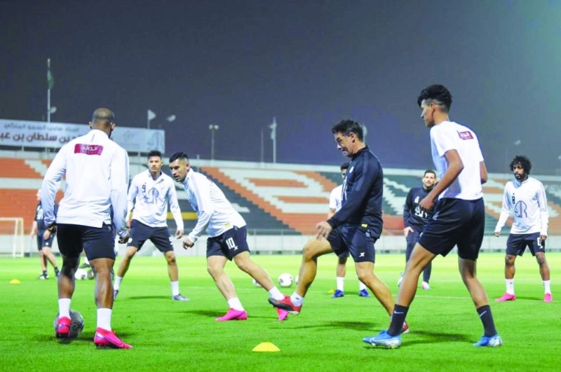 من تدريبات الشباب الأخيرة (إعلامي الشباب)