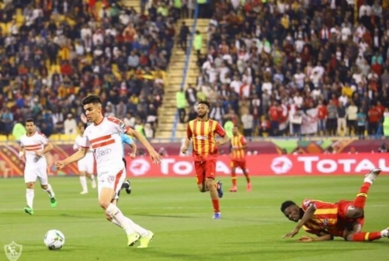 مواجهة الذهاب بين الزمالك والترجي (مكة)