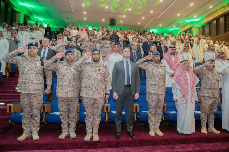 جانب من حفل التخرج (مكة)