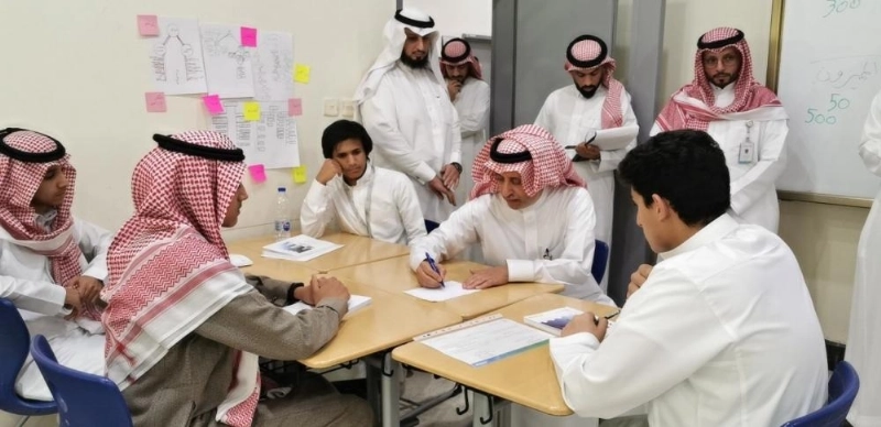 جانب من تدريب طلاب موهوبين (مكة)