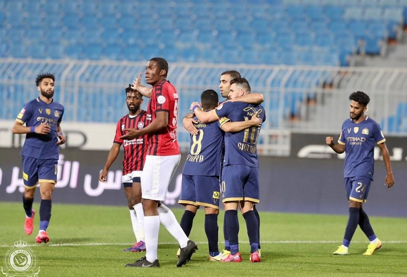 النصر فاز في آخر لقاء أمام الرائد (إعلامي النصر)
