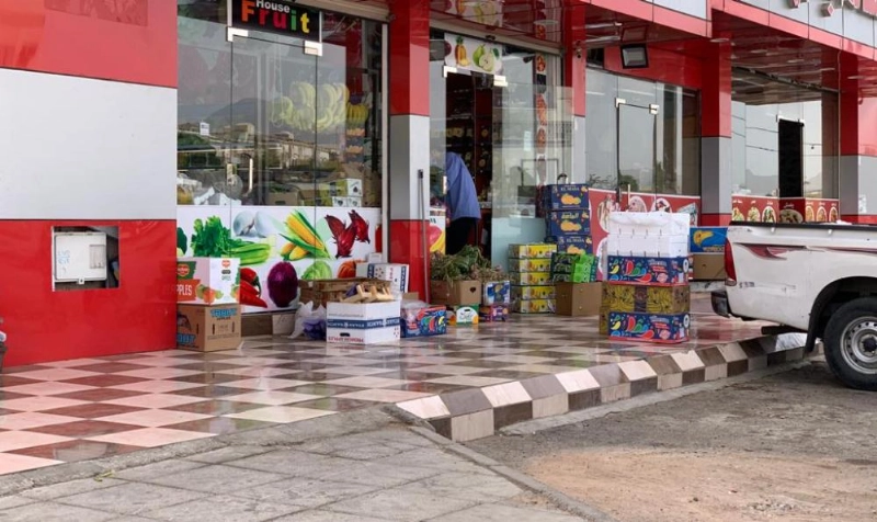محلات خضار بالمدينة كما بدت أخيرا (محمد جميل)