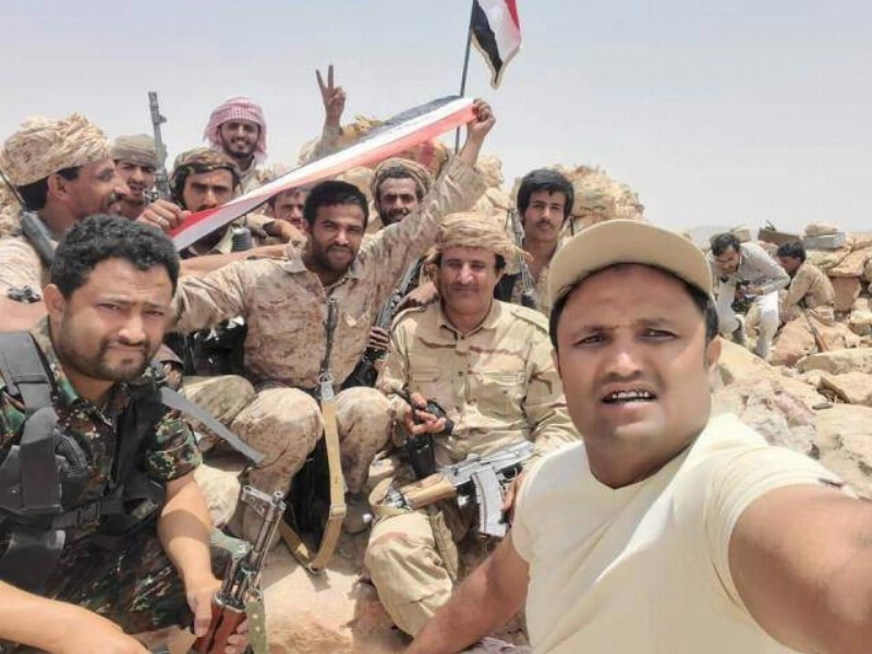 عناصر من الجيش اليمني بصعدة