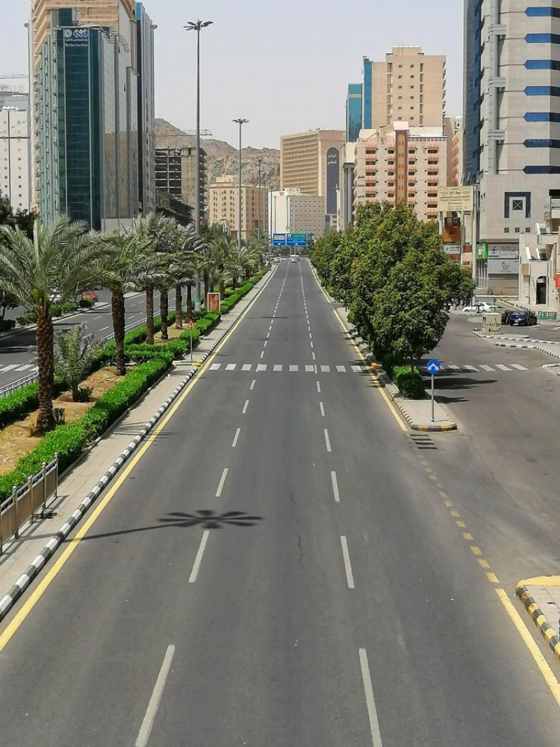 مكة تلتزم بقرار منع التجول (أنس الحارثي)