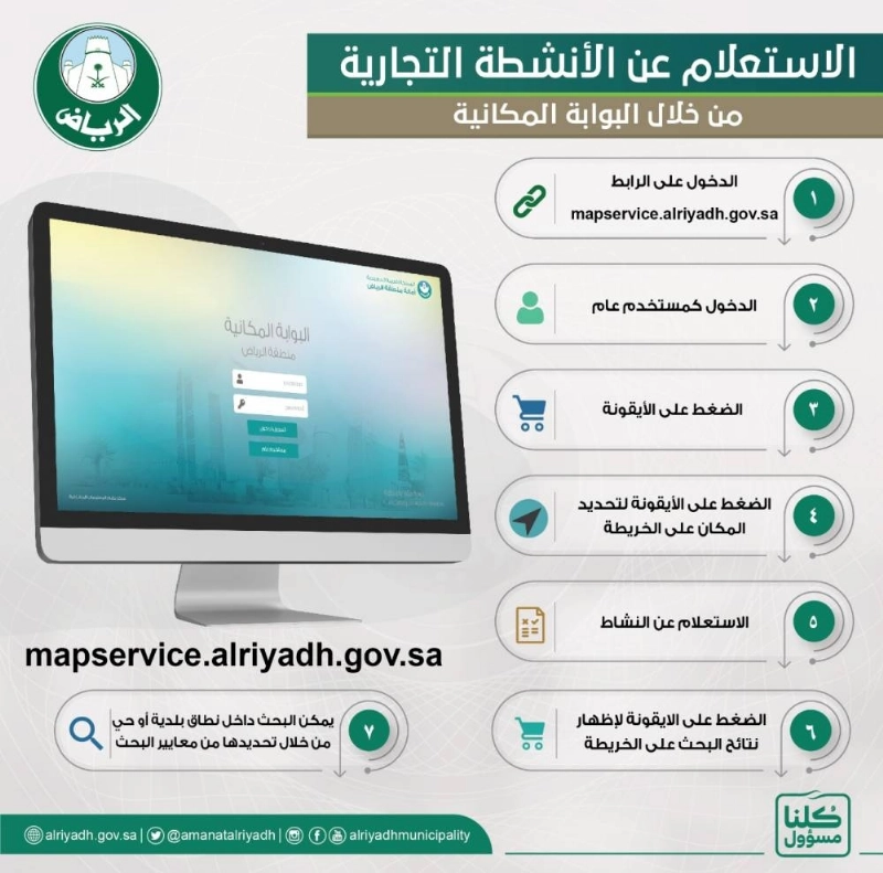 خدمة جديدة بأمانة الرياض (مكة)