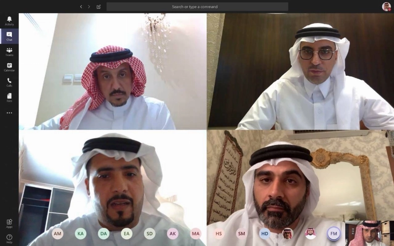 فريق العمل التقني السعودي الإماراتي يناقش مشاريع فضائية